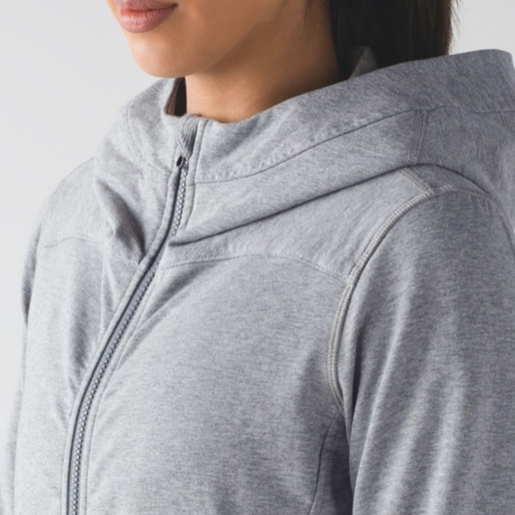 Lululemon Belle Hoodie Heathered Medium Grey, 4 - Picture 6 of 9